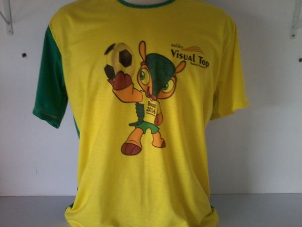 Camisa do novo mascote do Brasil