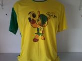 Camisa do novo mascote do Brasil